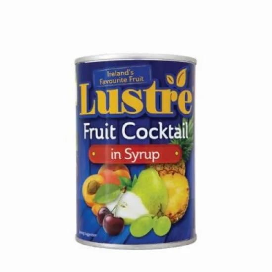 6 x Lustre Fruit Cocktail In Light Syrup 2 X 410G