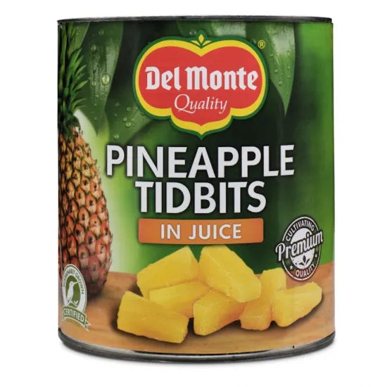 Del Monte Pineapple Pieces 3Kg