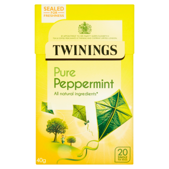 4 x Twinings Infusions Peppermint 20