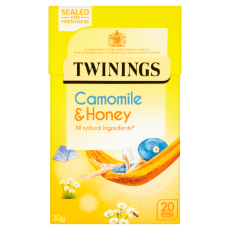 4 x Twinings Infusions Camomile & Honey 20
