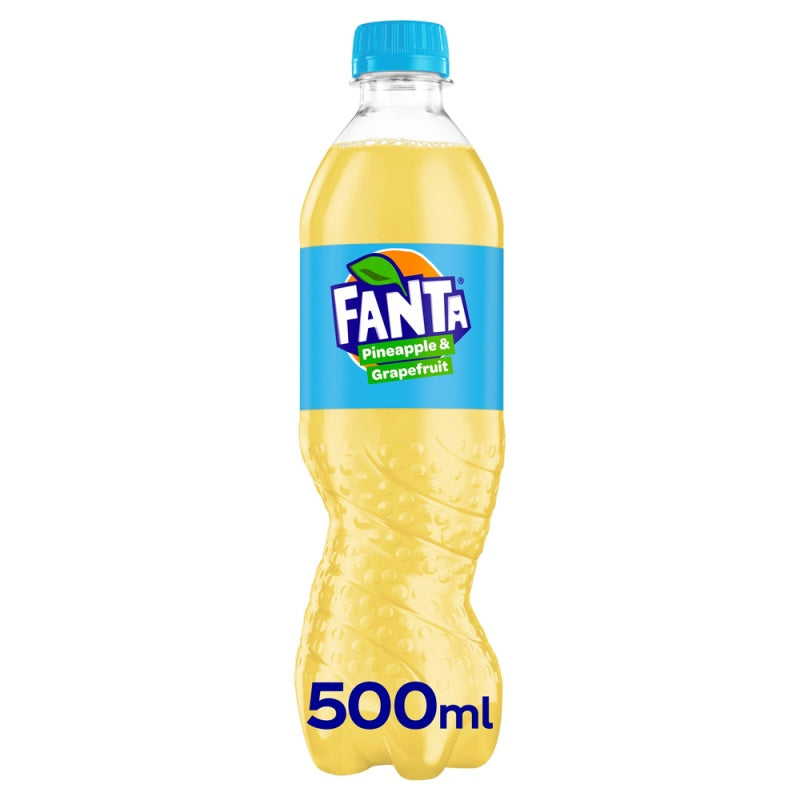 24 x Fanta Pineapple & Grapefruit 500Ml