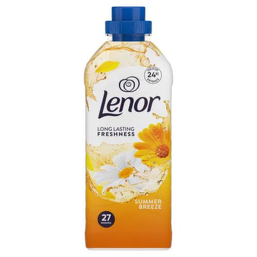 12 x Lenor Fabric Conditioner 27 Washes Summer Breeze 891ml
