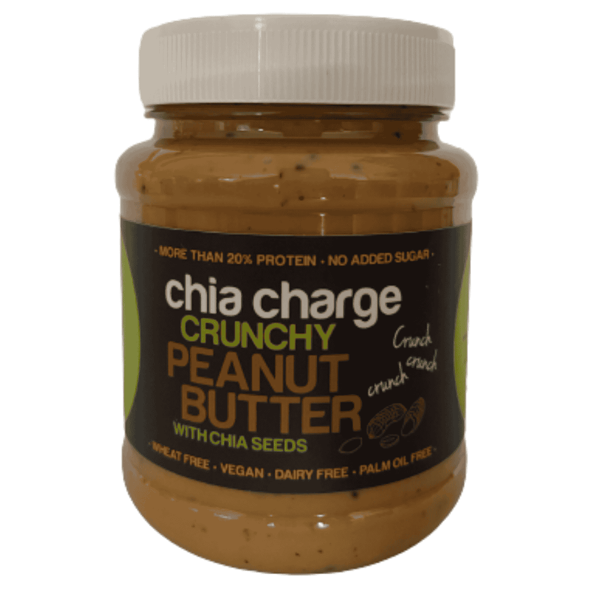Chia Charge Peanut Butter with Chia Seeds Crunchy - 350g