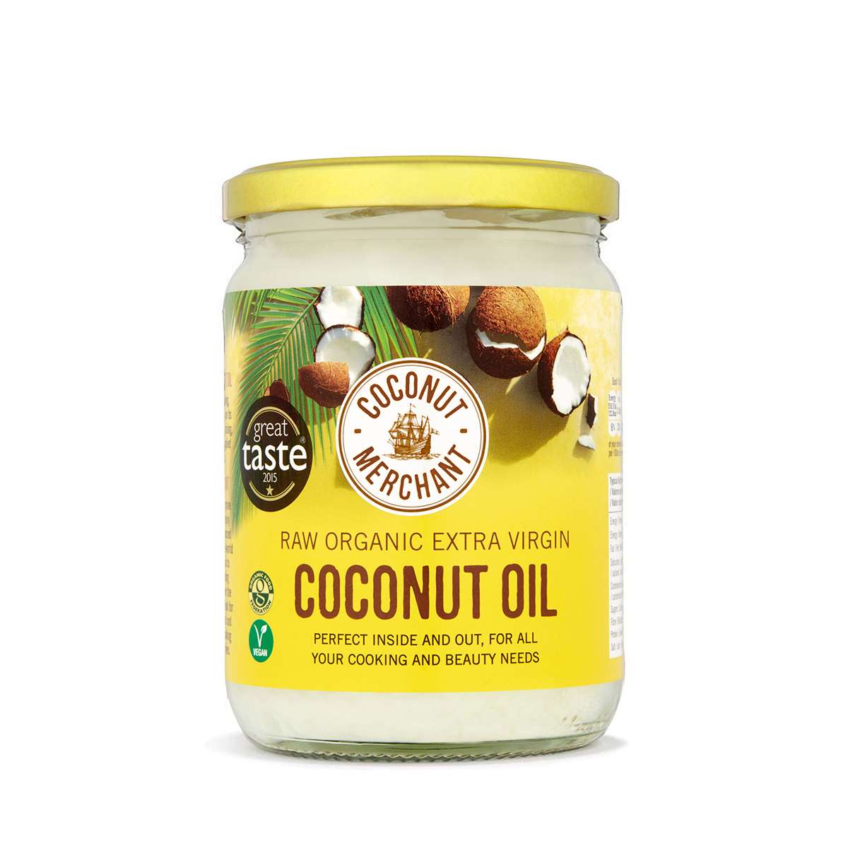 Coconut Merchant Org Raw Extra Virgin Coconut Oil - 500ml