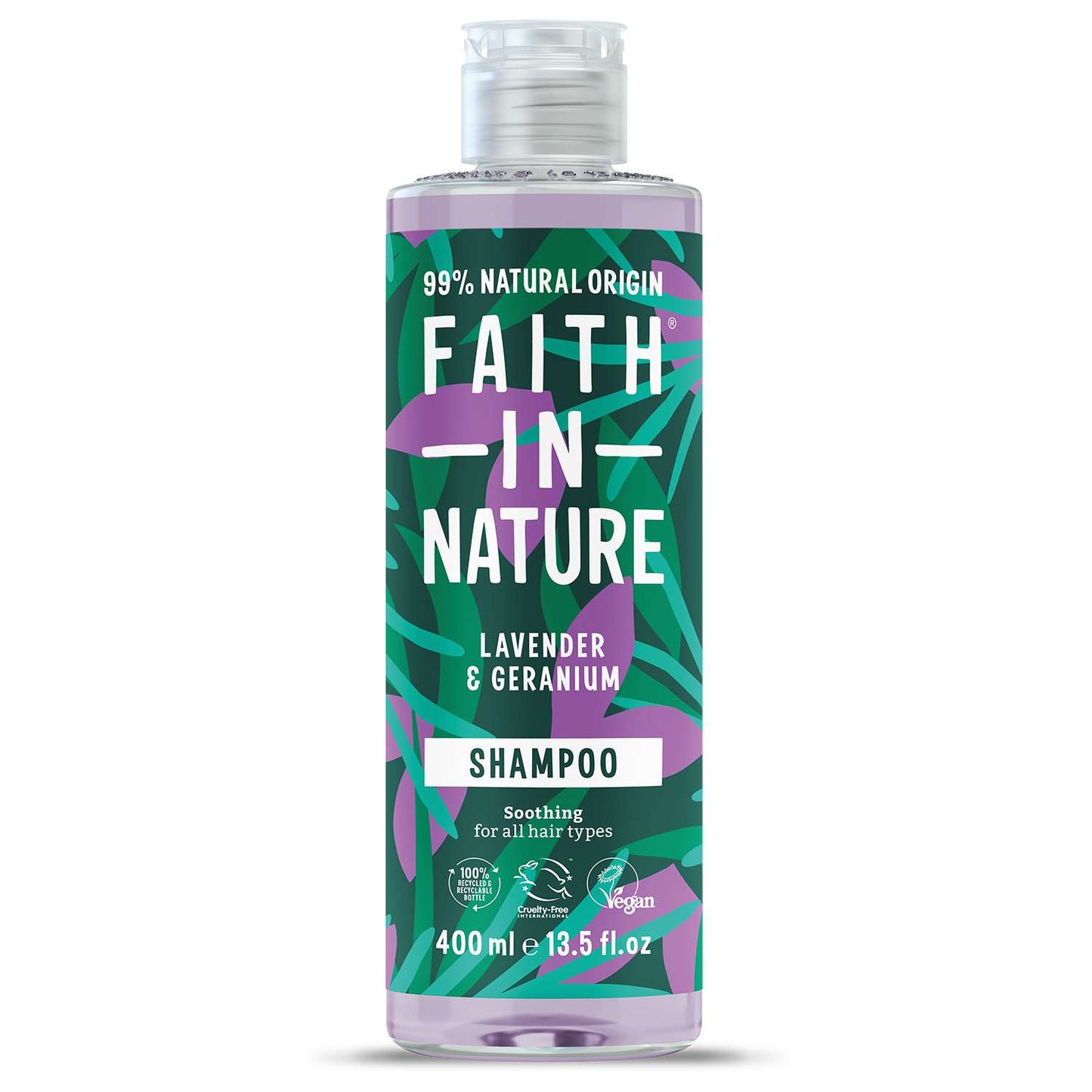 Faith In Nature Lavender & Geranium Shampoo - 400ml