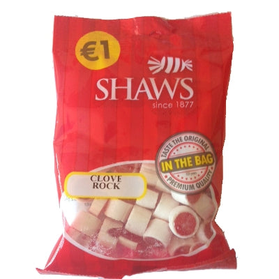 24 x Shaws Clove Rock 100Gm