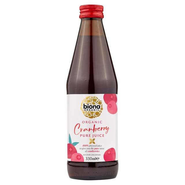 Biona Organic Cranberry Pure Pressed Juice - 330ml