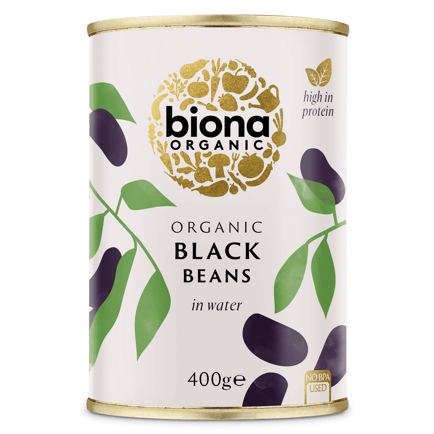 Biona Organic Black Beans - 400g