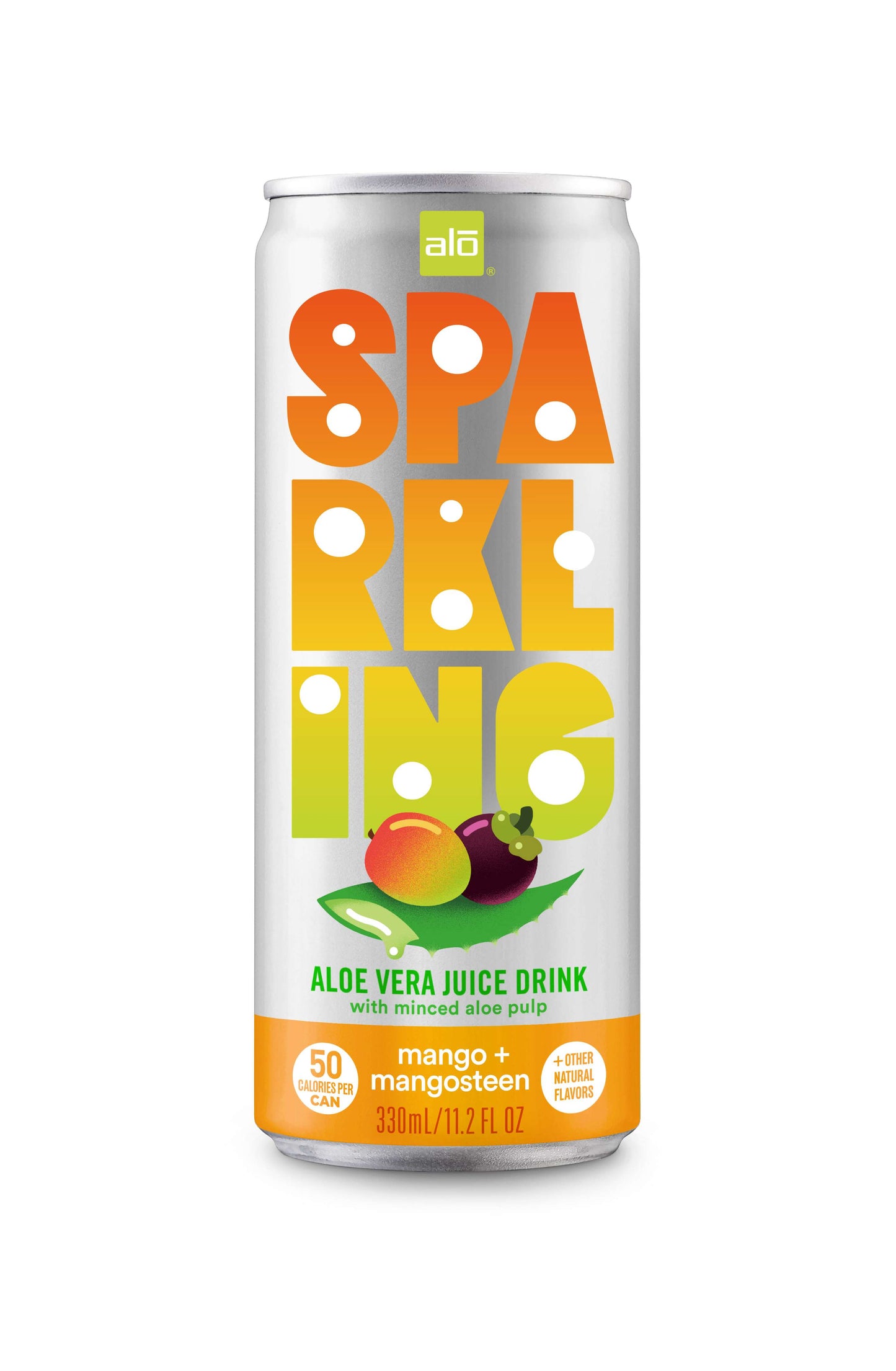 ALO Sparkling with Mango & Mangosteen juice - 330ml