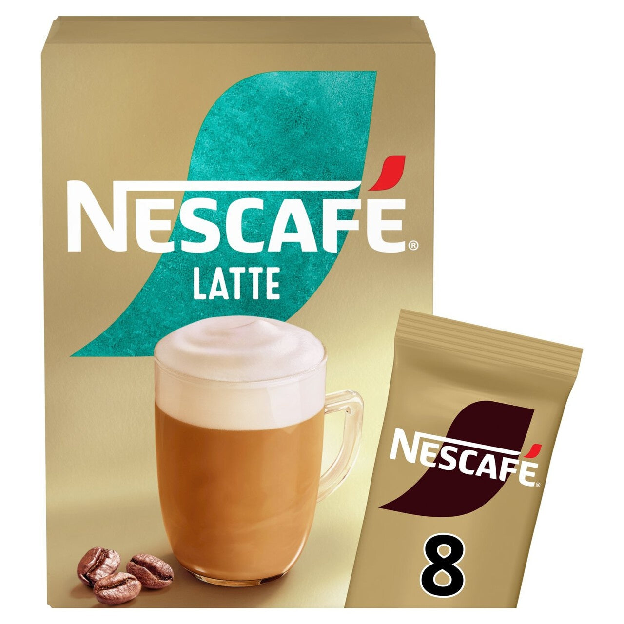 6 x Nescafe Latte 8 X 18G (144G)