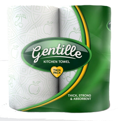 12 x Gentille Kitchen Towel 2 Roll