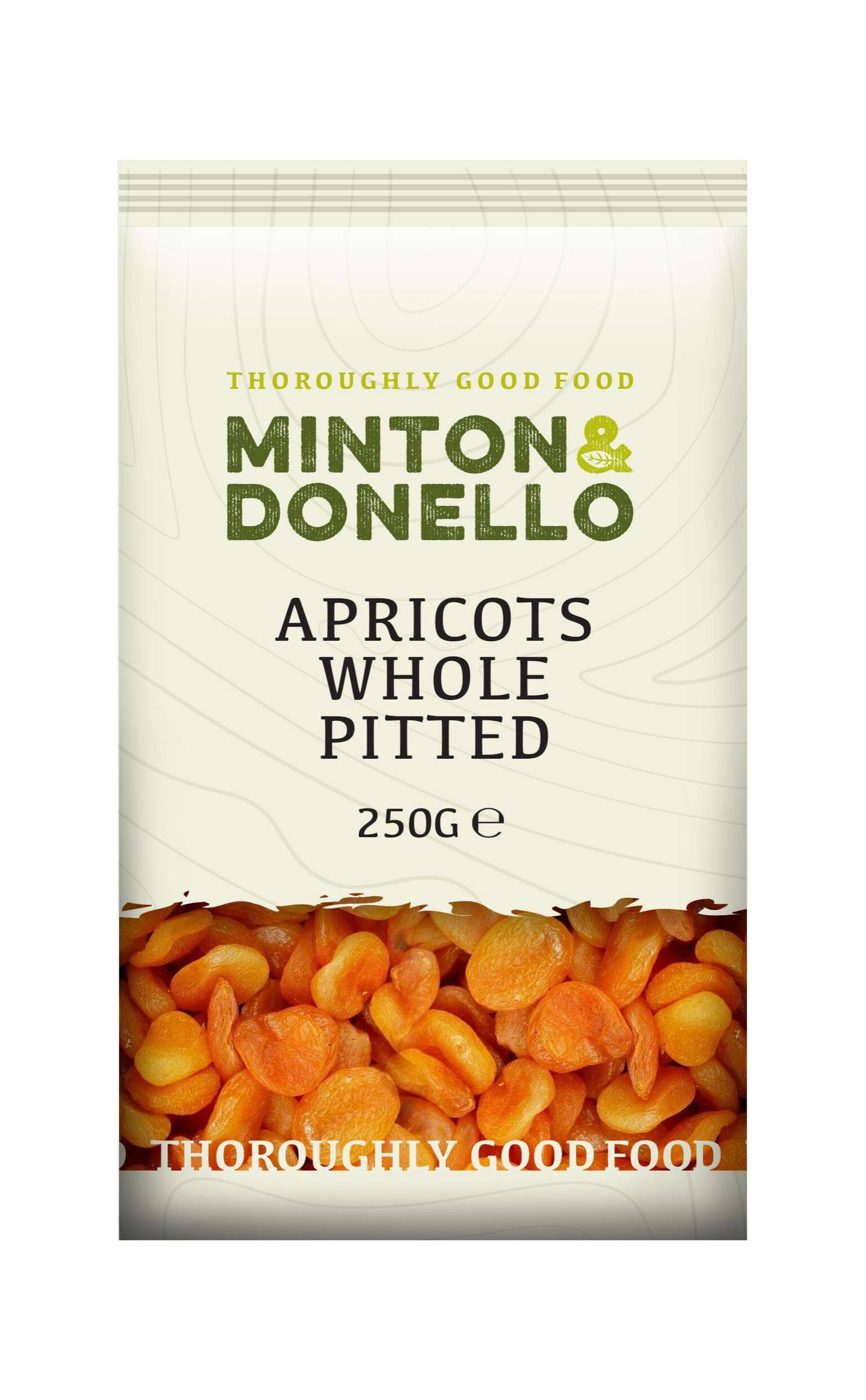 6 x Minton & Donello Apricots Whole Pitted - 250g