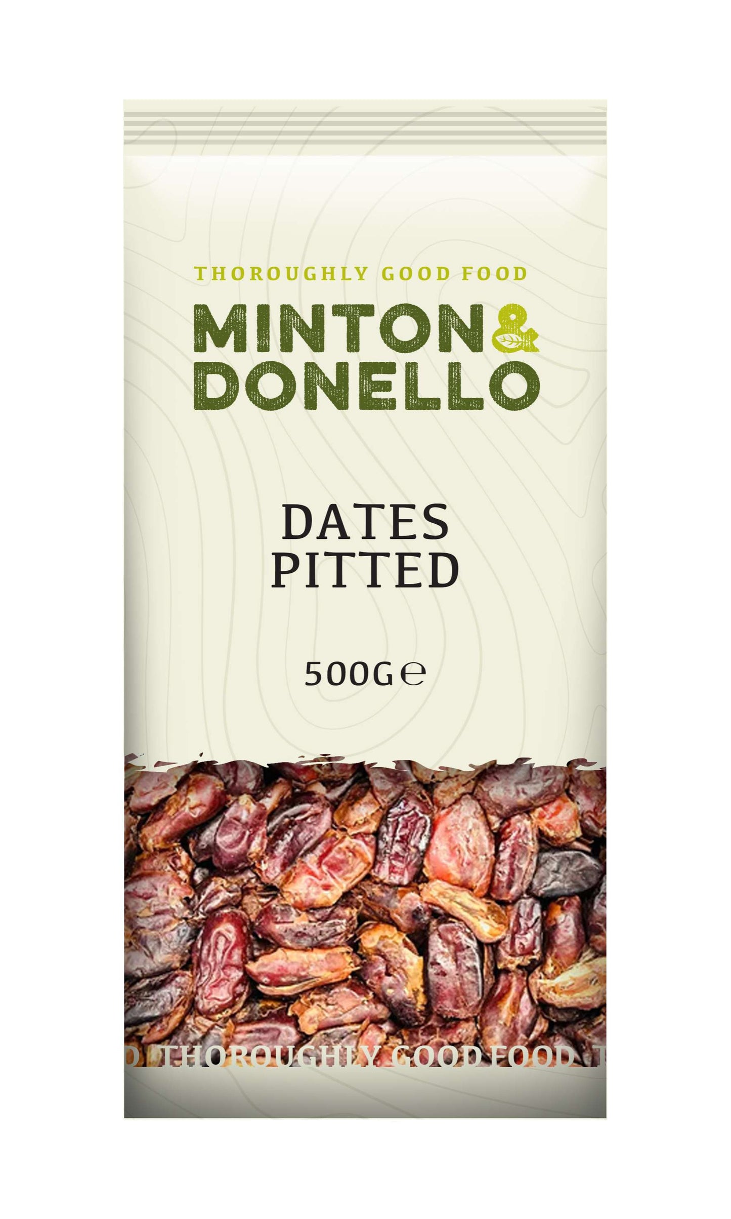 6 x Minton & Donello Pitted Dates - 500g