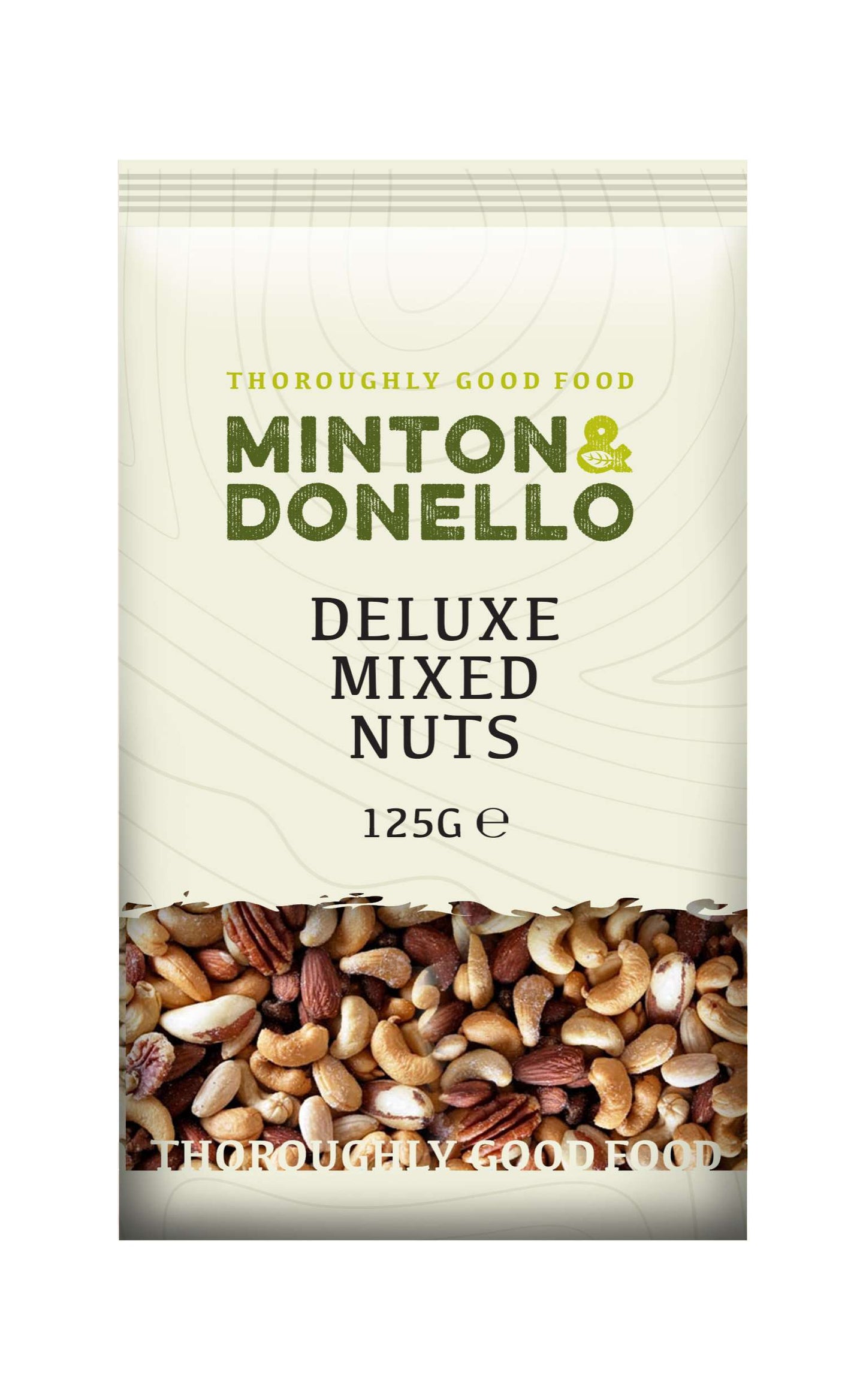 6 x Minton & Donello Deluxe Mixed Nuts - 125g
