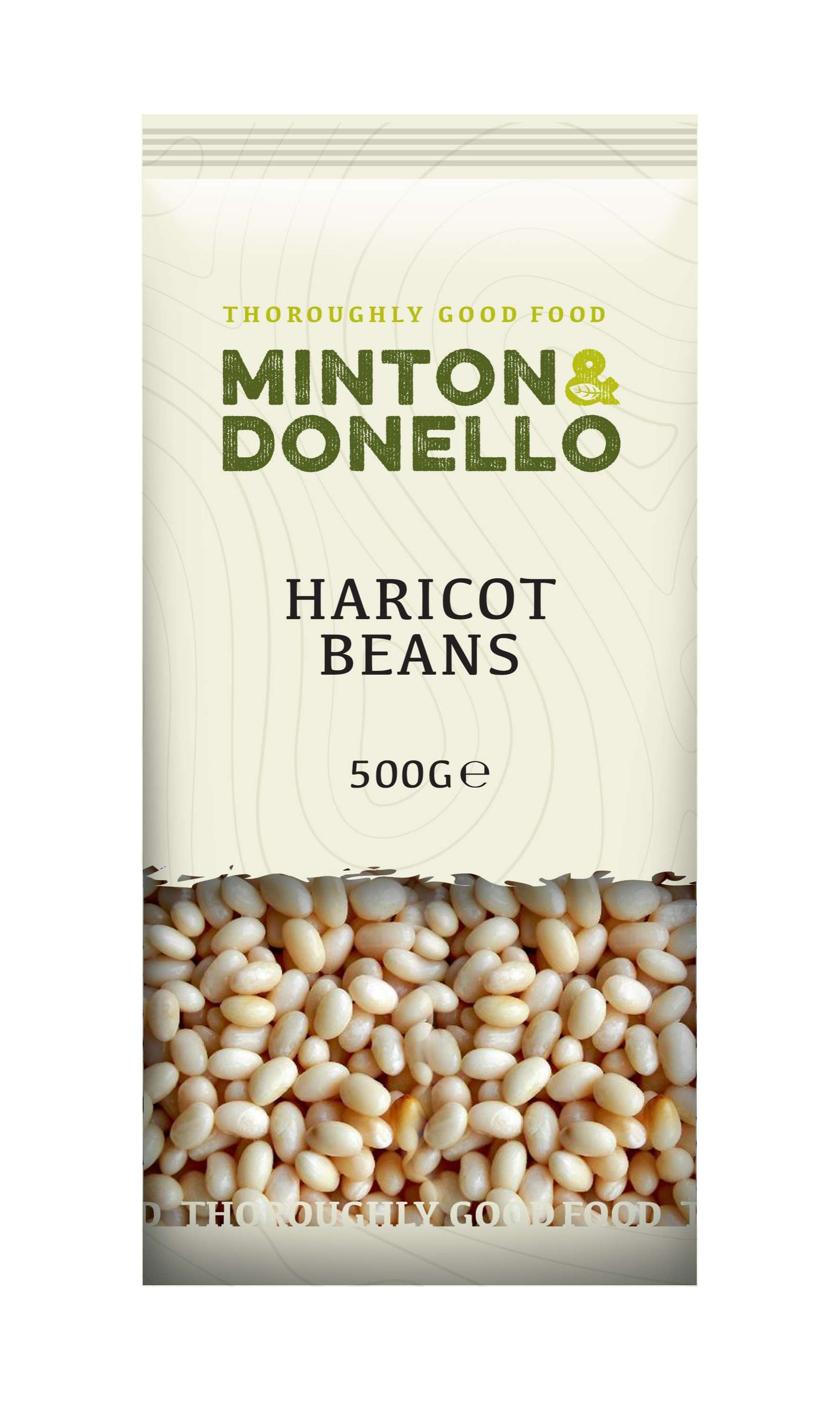 6 x Minton & Donello Haricot Beans - 500g