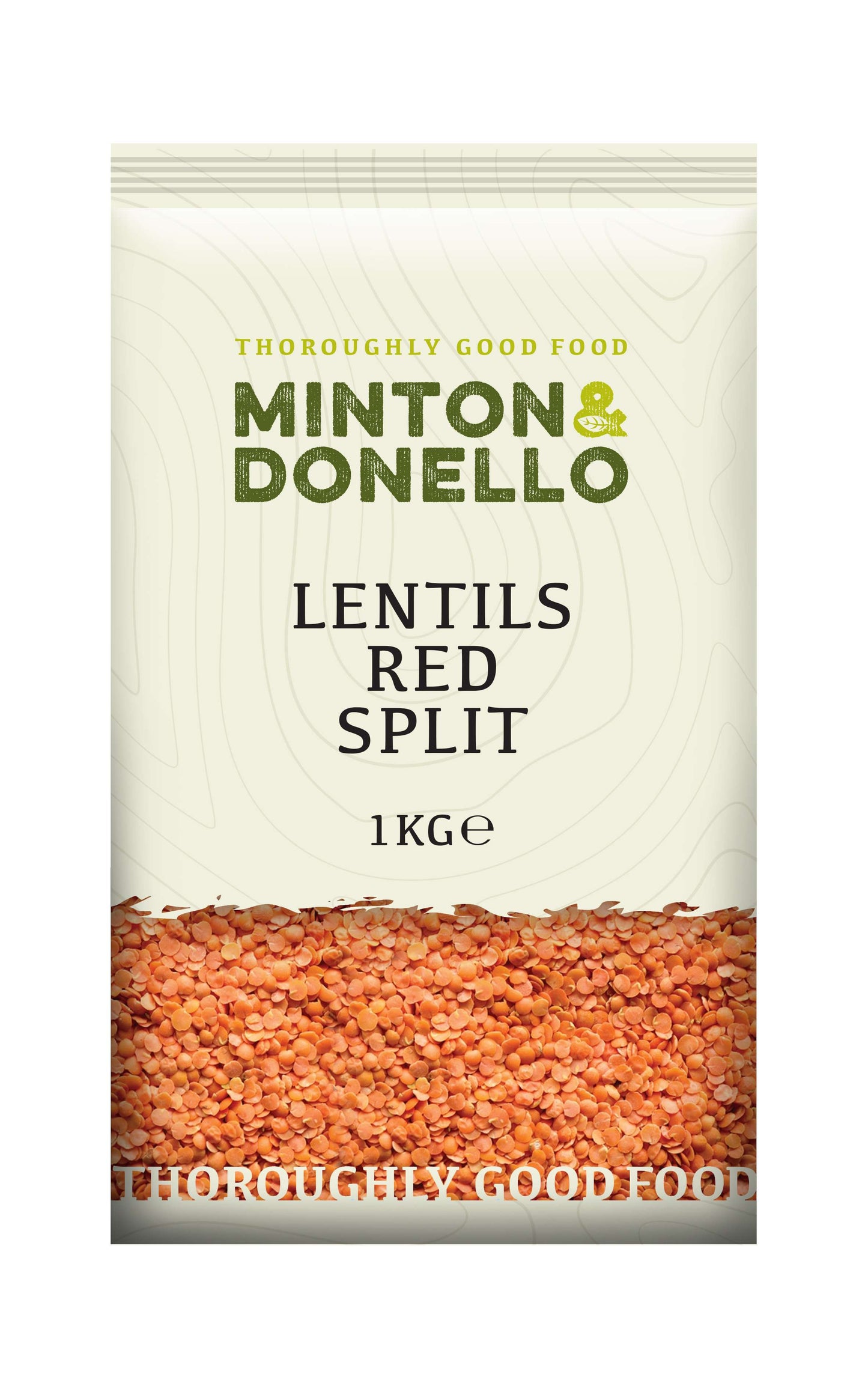 6 x Minton & Donello Lentils Red Split - 1000g