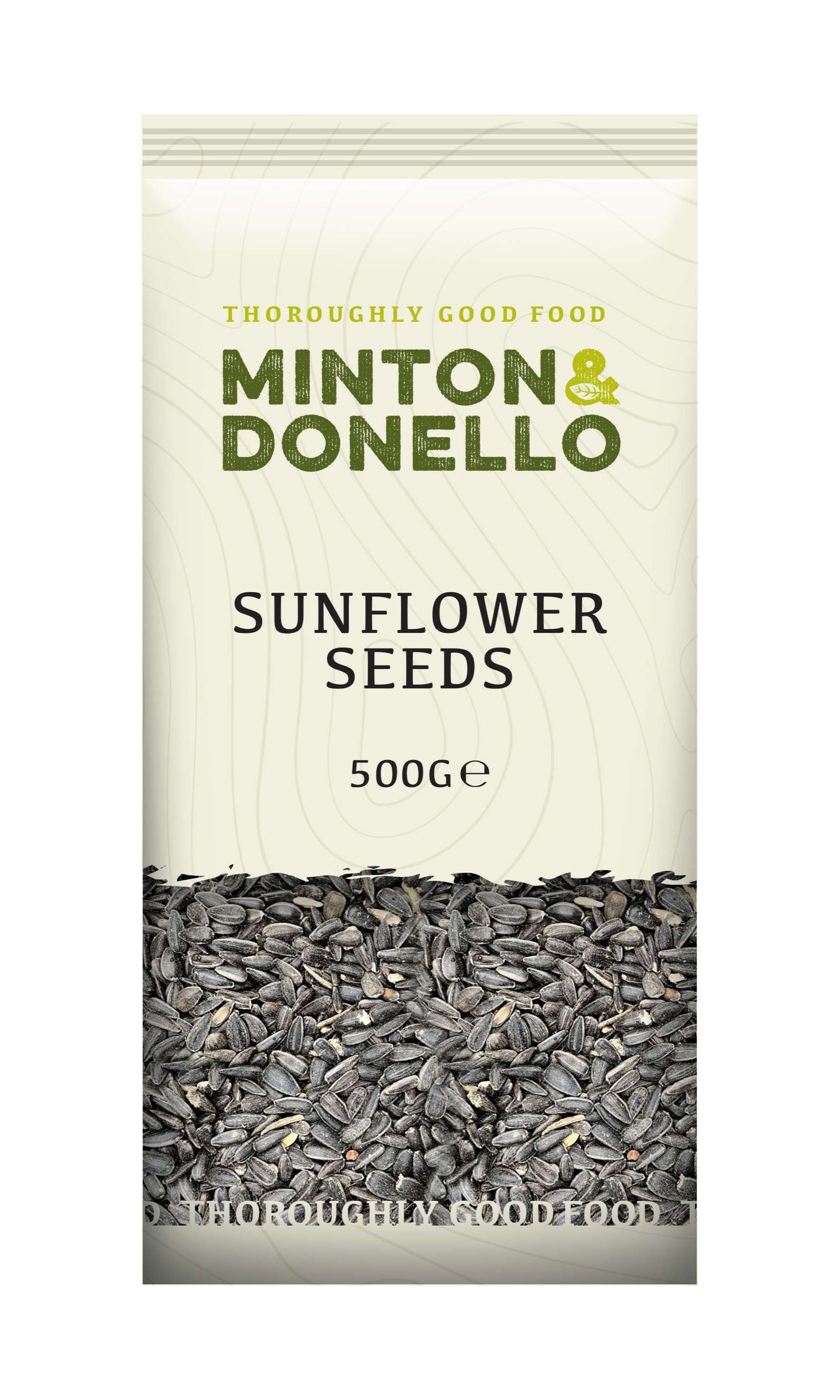 6 x Minton & Donello Sunflower Seed - 500g