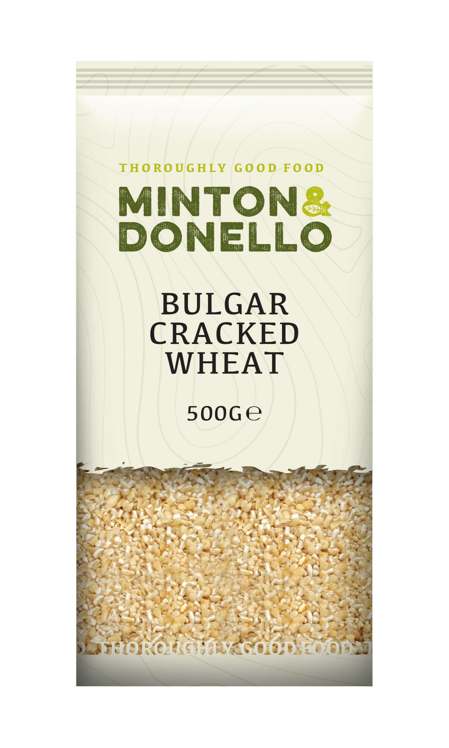 6 x Minton & Donello Bulgar Cracked Wheat - 500g