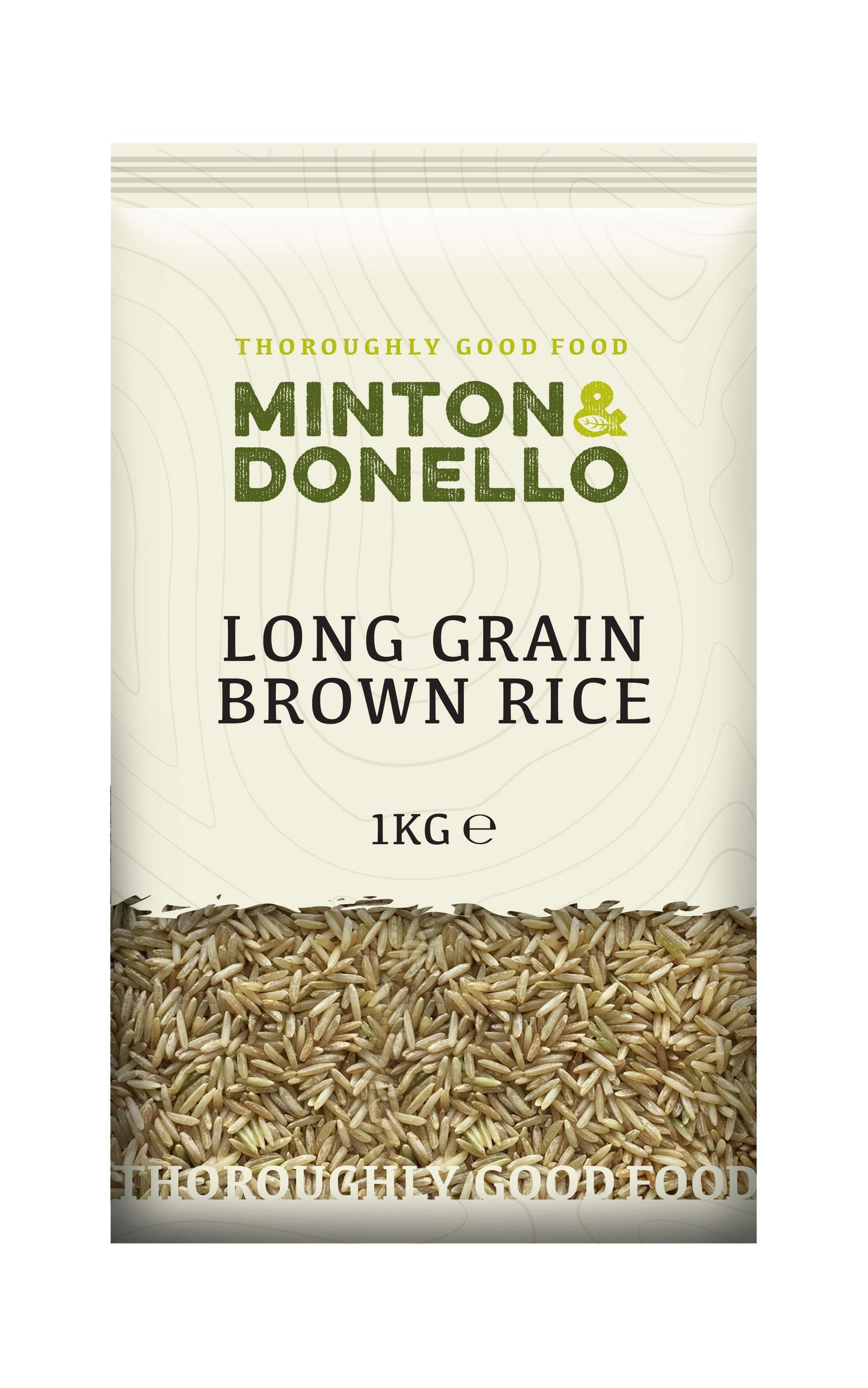 6 x Minton & Donello Long Grain Brown Rice - 1000g