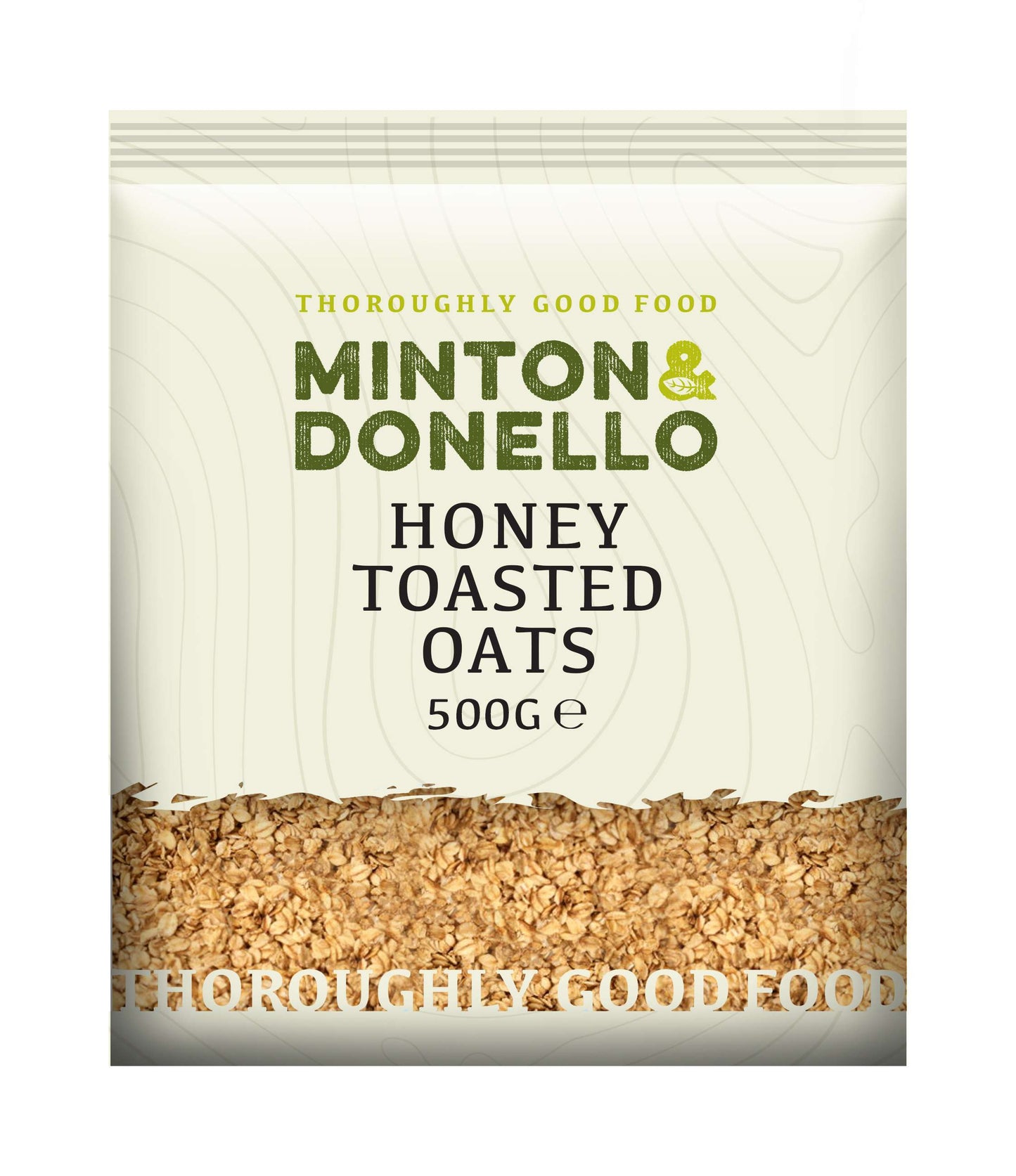 6 x Minton & Donello Honey Toasted Oats - 500g