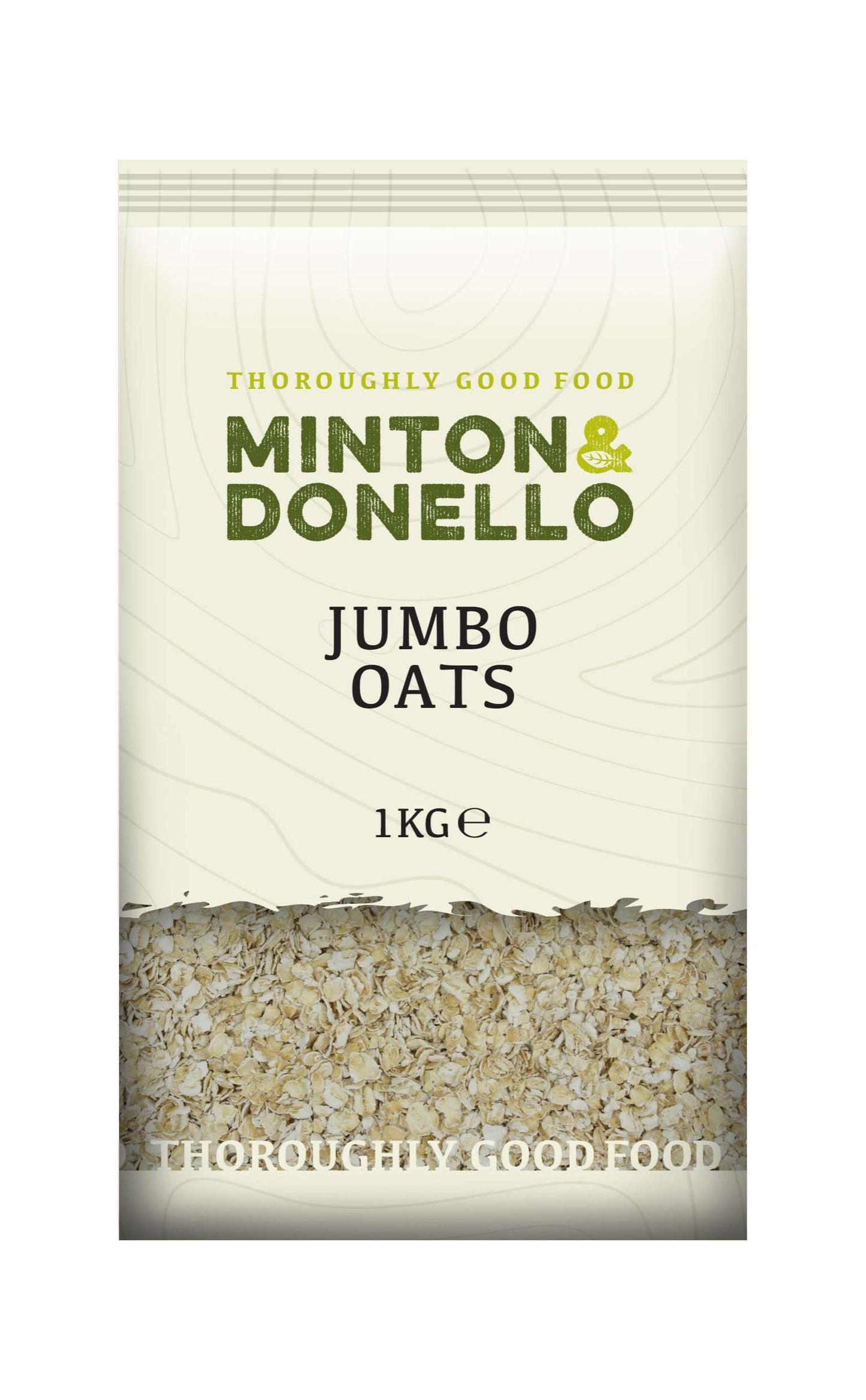 6 x Minton & Donello Jumbo Oats - 1000g