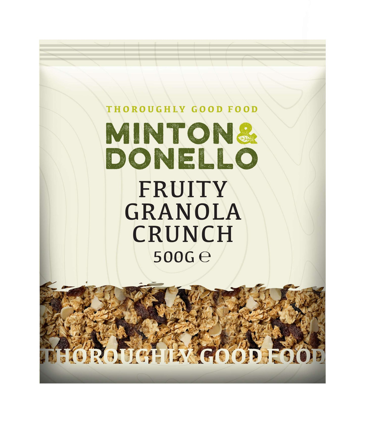 6 x Minton & Donello Fruity Granola Crunch - 500g