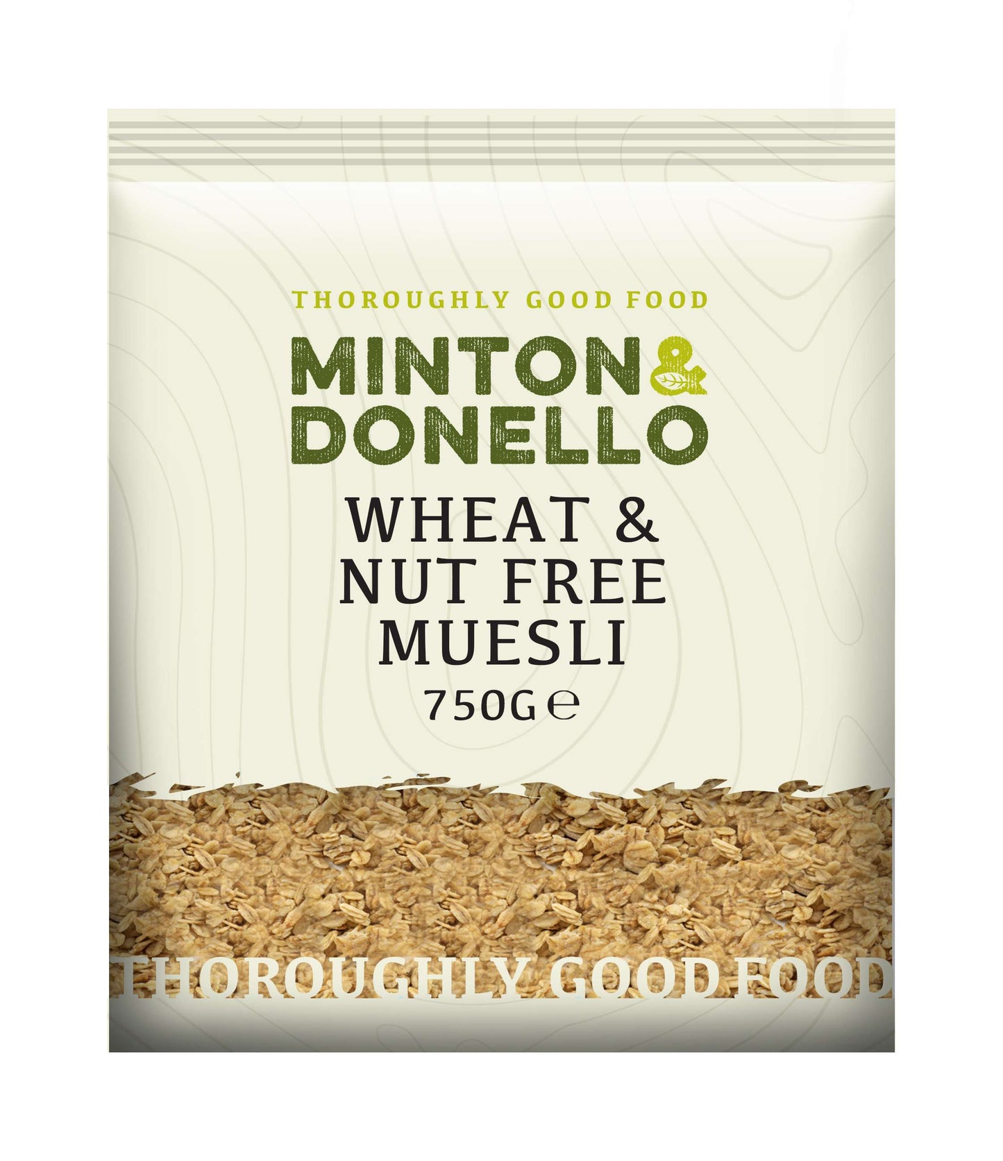 6 x Minton & Donello Wheat & Nut Free Muesli - 750g