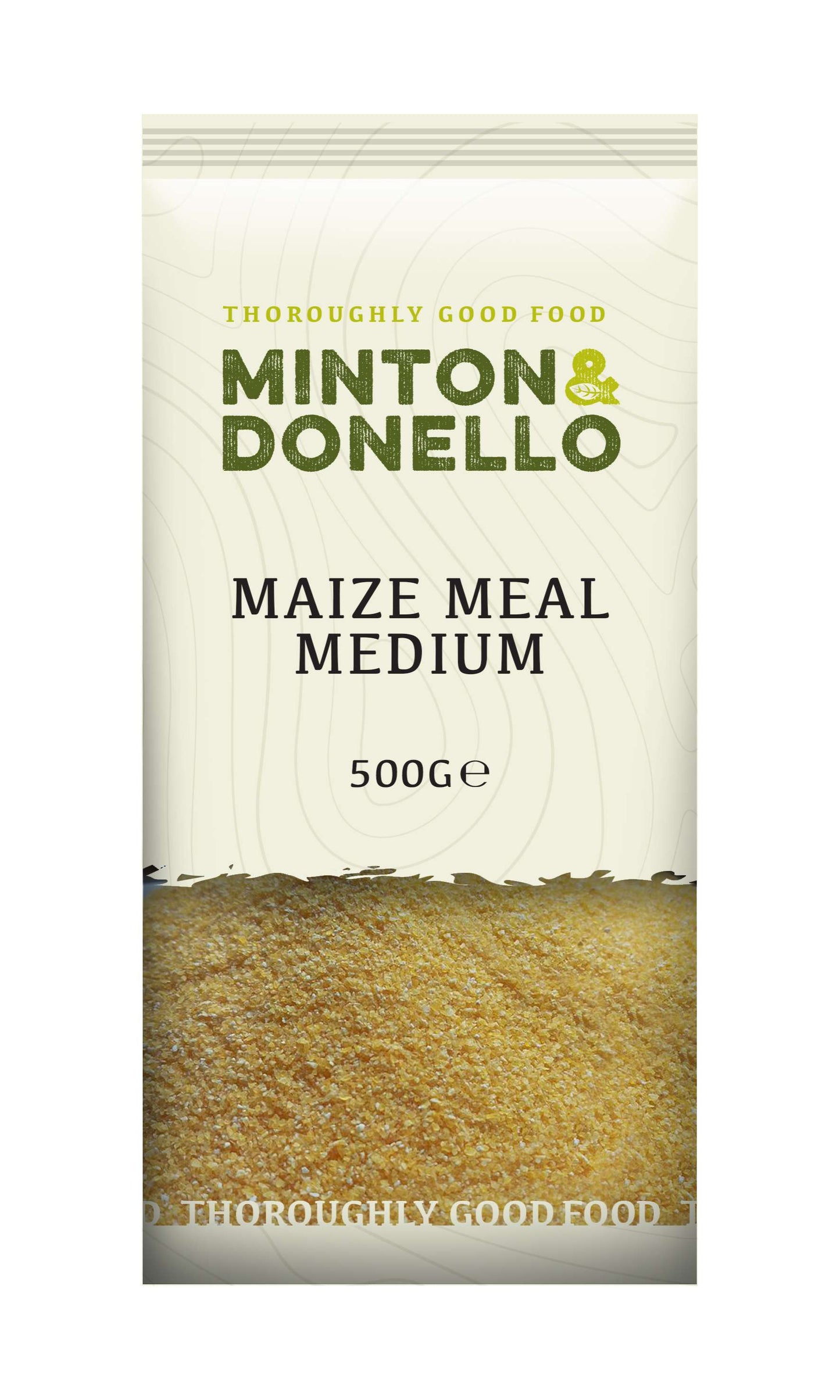 6 x Minton & Donello Maize Meal Medium - 500g