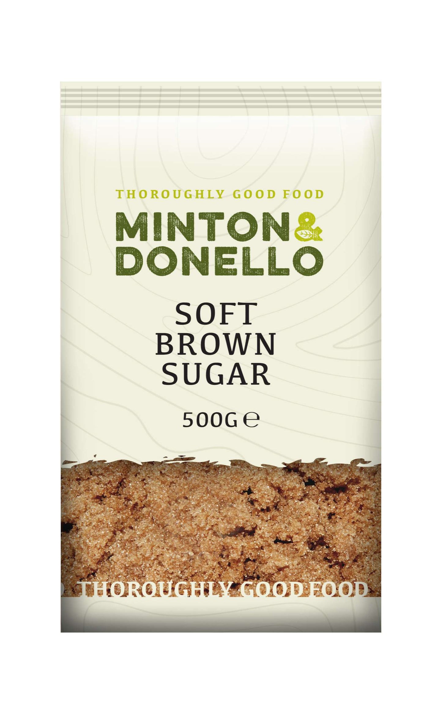 6 x Minton & Donello Soft Brown Sugar - 500g