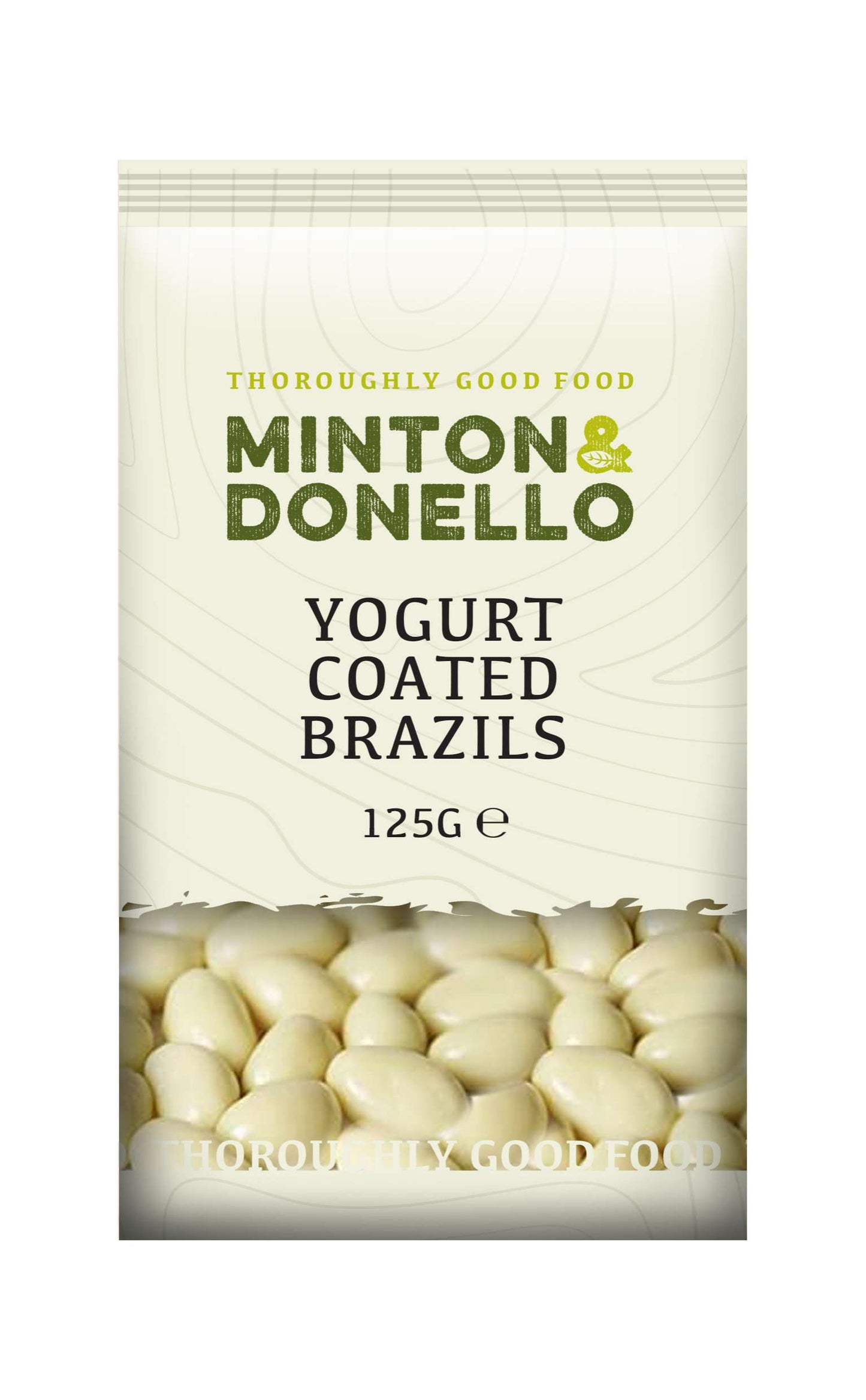 6 x Minton & Donello Yogurt Coated Brazils - 125g