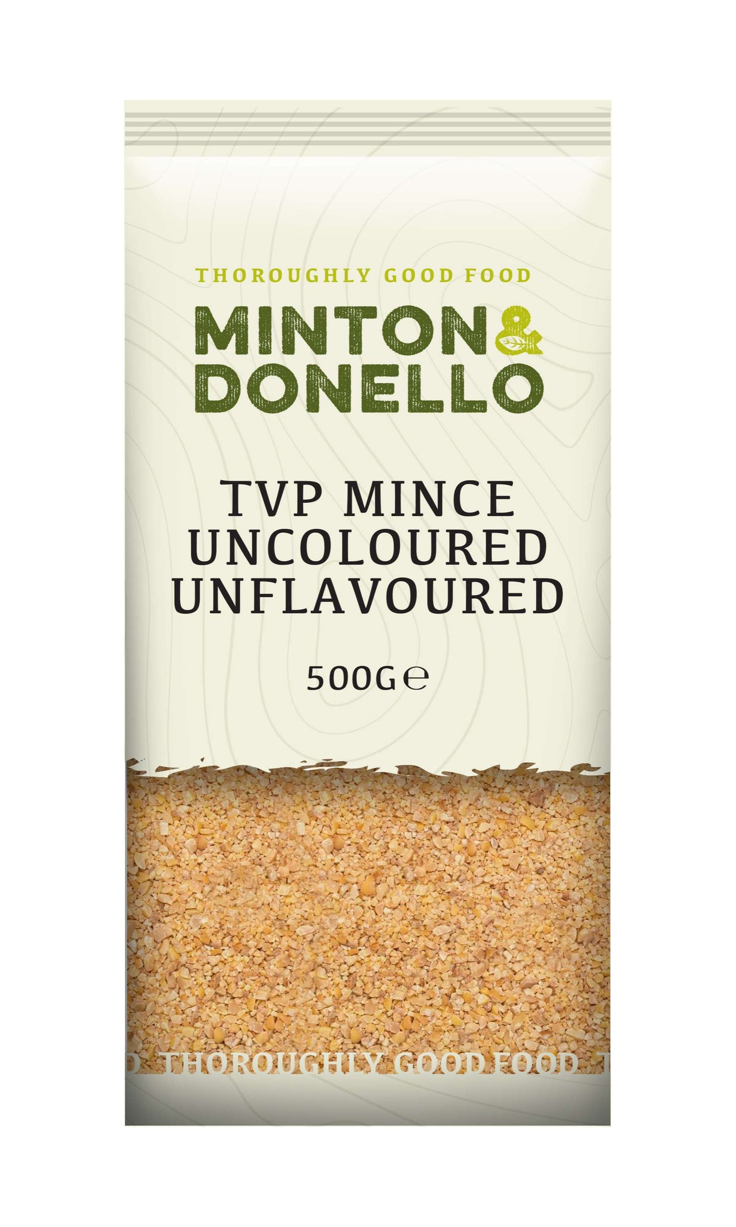 6 x Minton & Donello Tvp Mince Uncoloured/Unflavoured - 500g