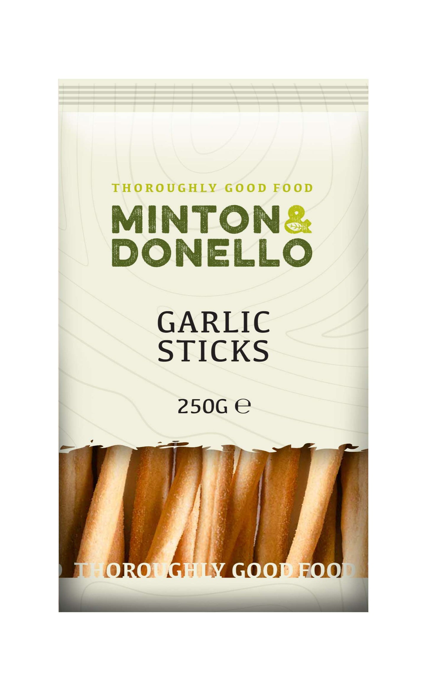 6 x Minton & Donello Garlic Sticks - 250g