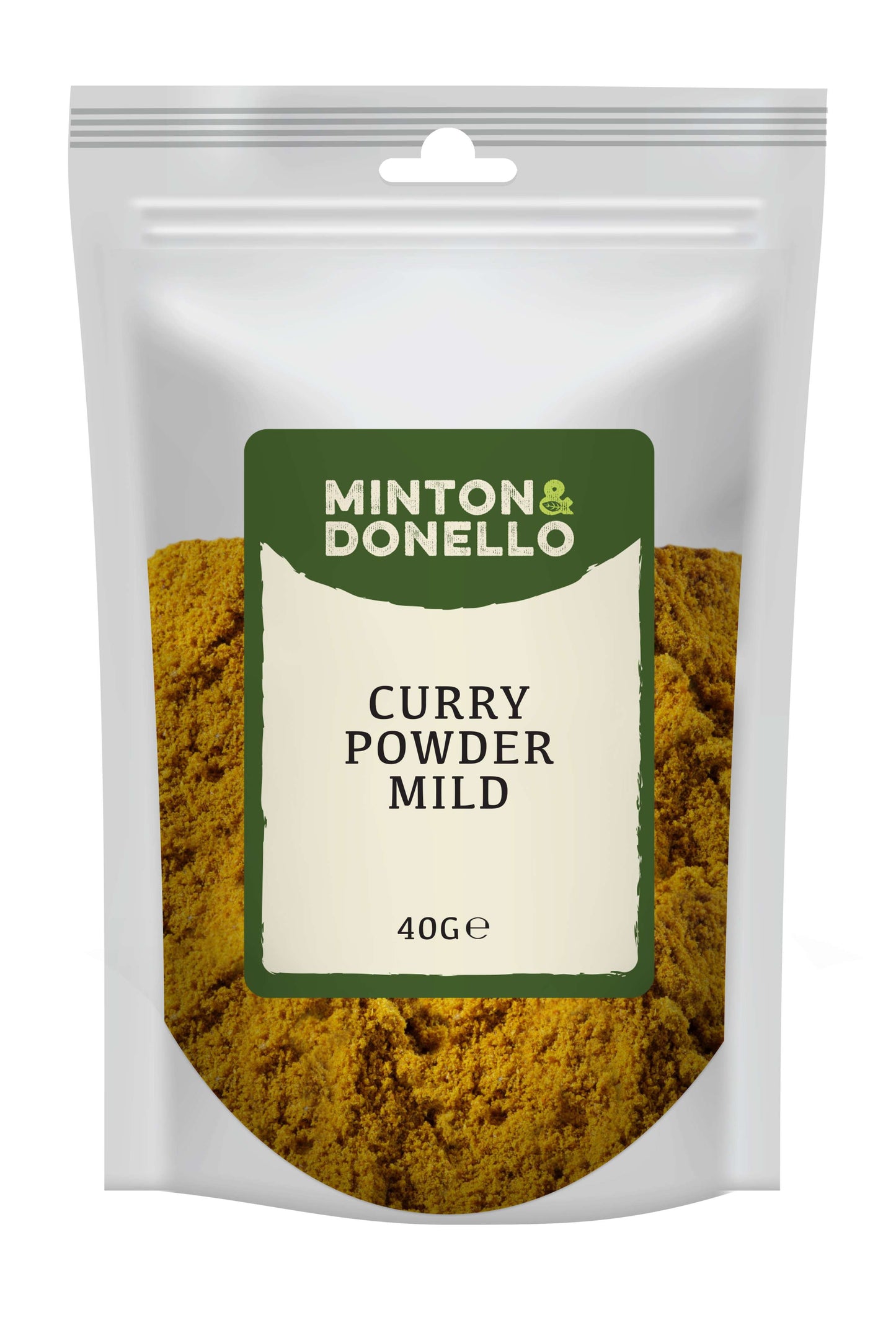 10 x Minton & Donello Curry Powder Mild - 40g