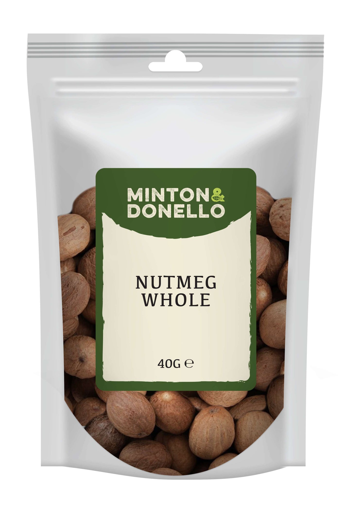 10 x Minton & Donello Nutmeg Whole - 40g