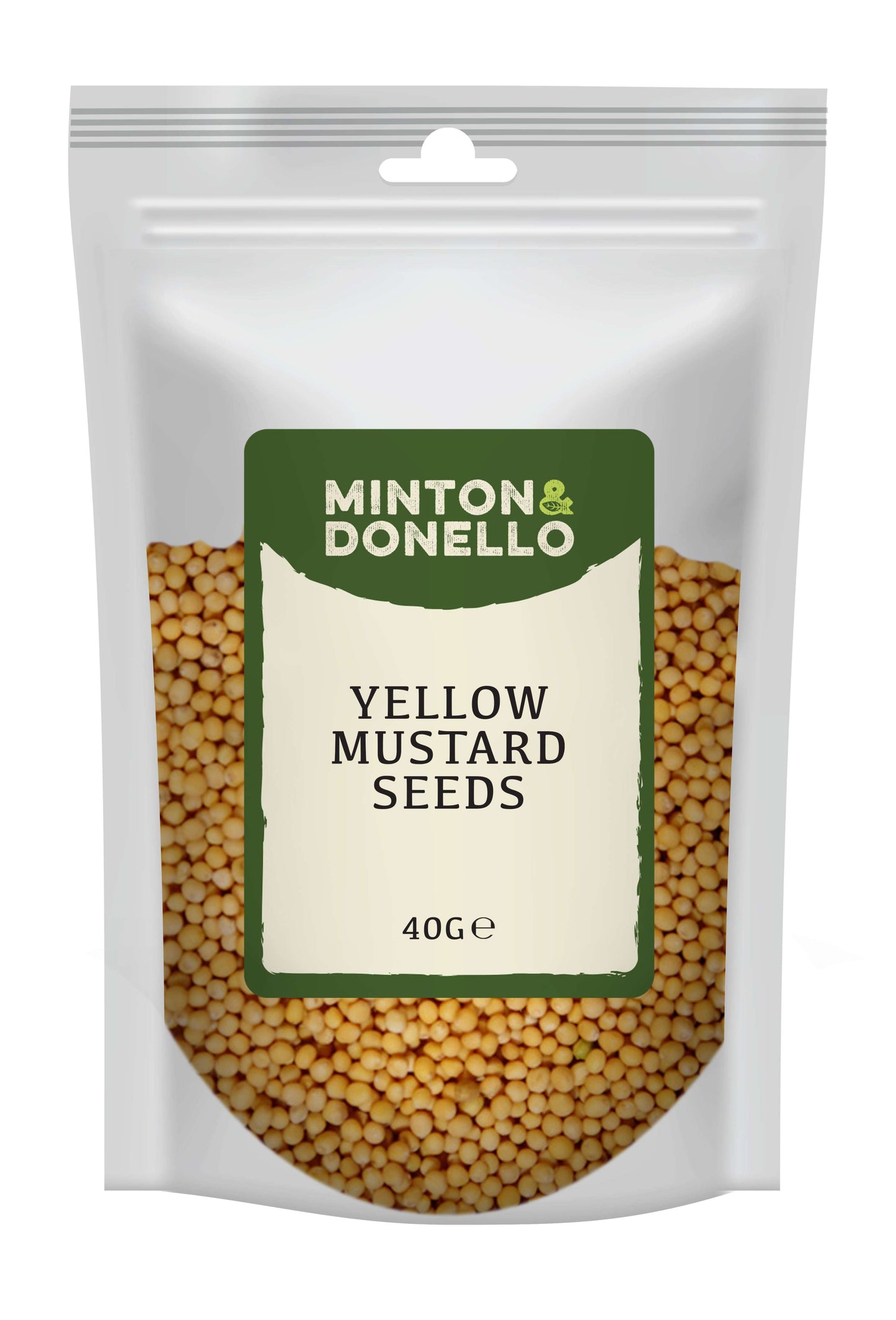 10 x Minton & Donello Yellow Mustard Seed - 40g