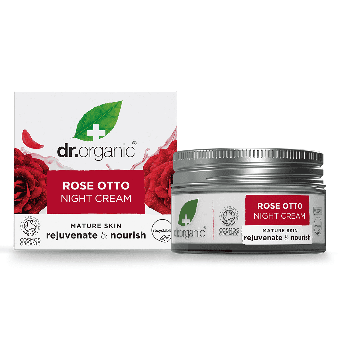 Dr Organic Rose Night Cream - 50ml