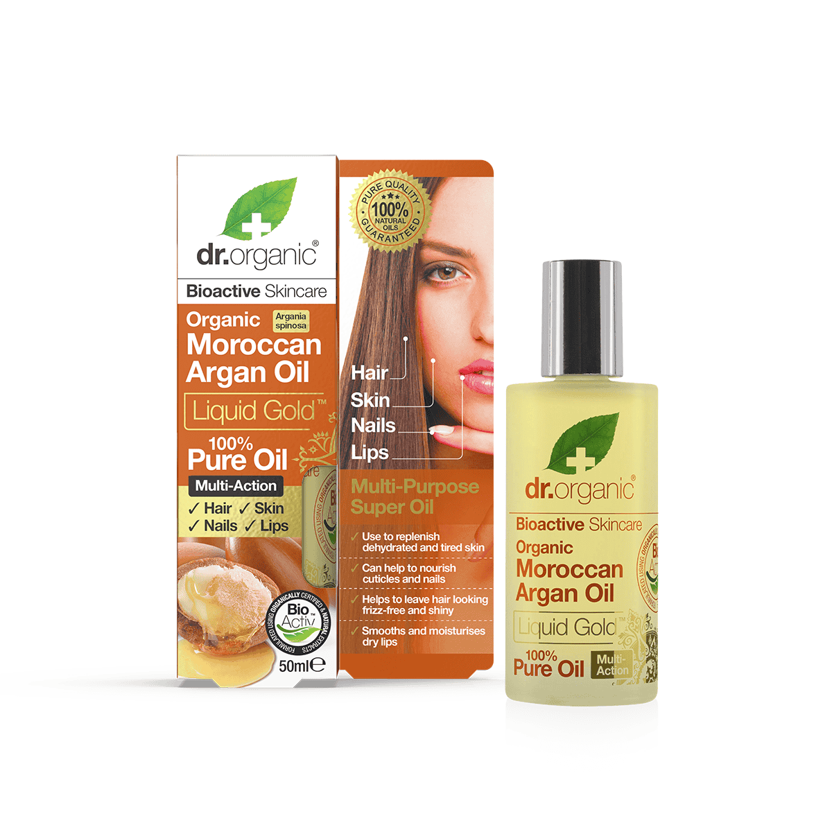 Dr Organic Moroccan Argan Pure Oil - 30ml