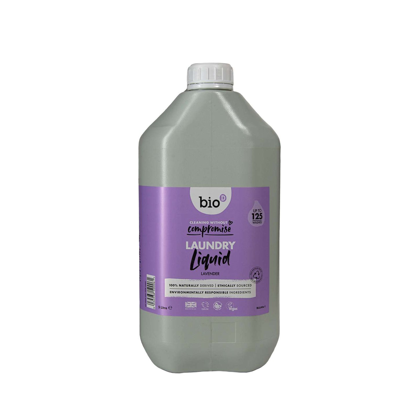 Bio-D Laundry Liquid - Lavender - 5Ltr