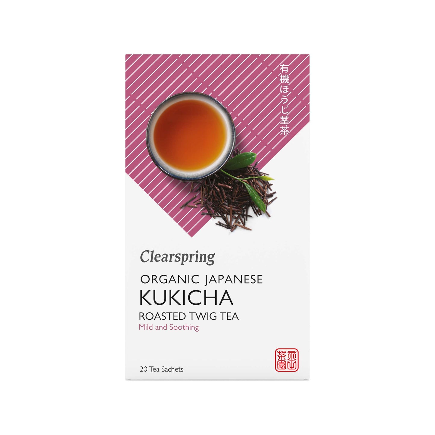 Clearspring Organic Japanese Kukicha - TB box - 20x36g