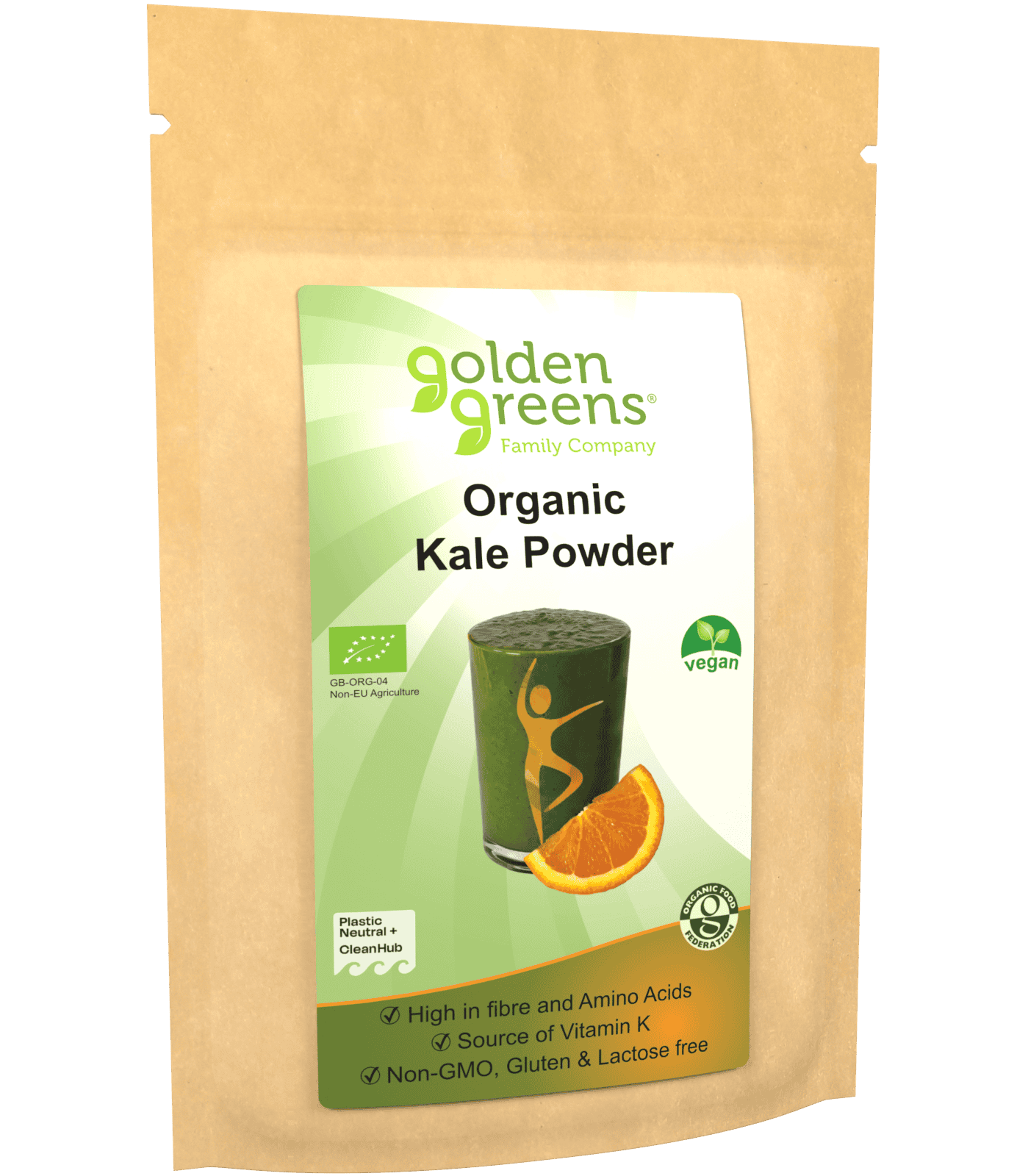 Golden Greens Organic Kale Powder - 200g