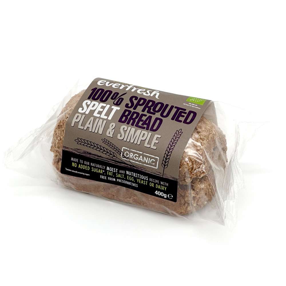 Everfresh Organic Sprouted Spelt Bread - 400g
