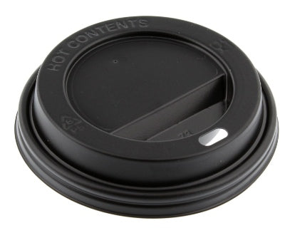 1000 x Cuppa Cup Sip Lid Black 12-16 Oz