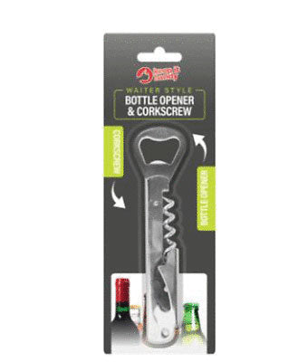12 x Bottle Opener & Corkscrew