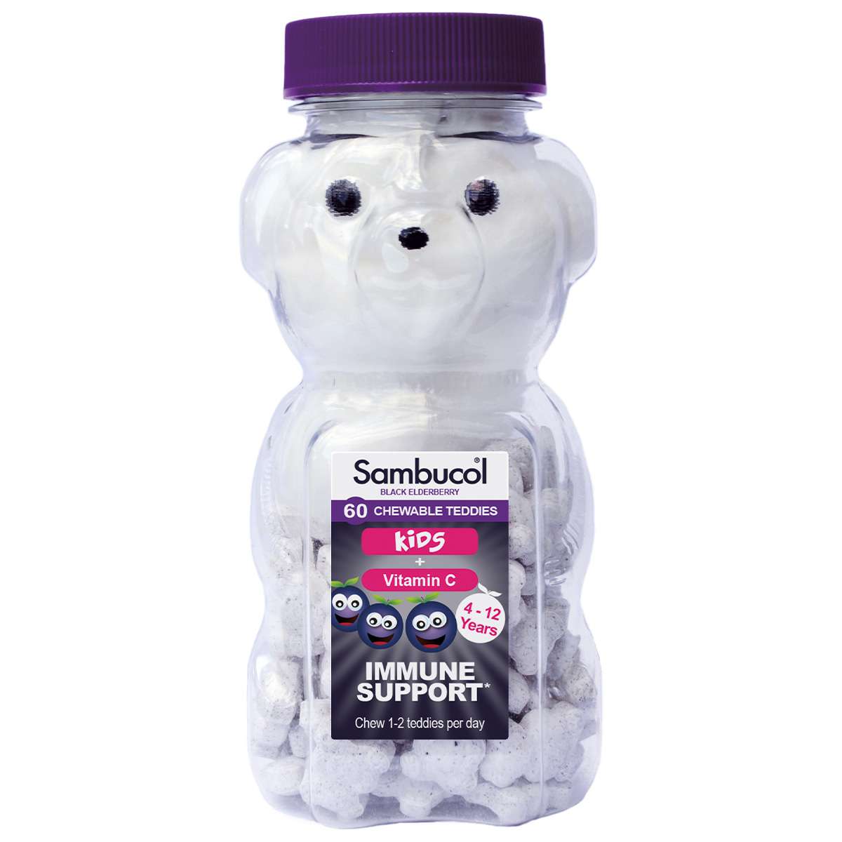 Sambucol Teddies - 60pc