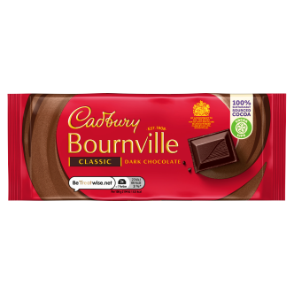 18 x Cadbury Bournville - 100GM