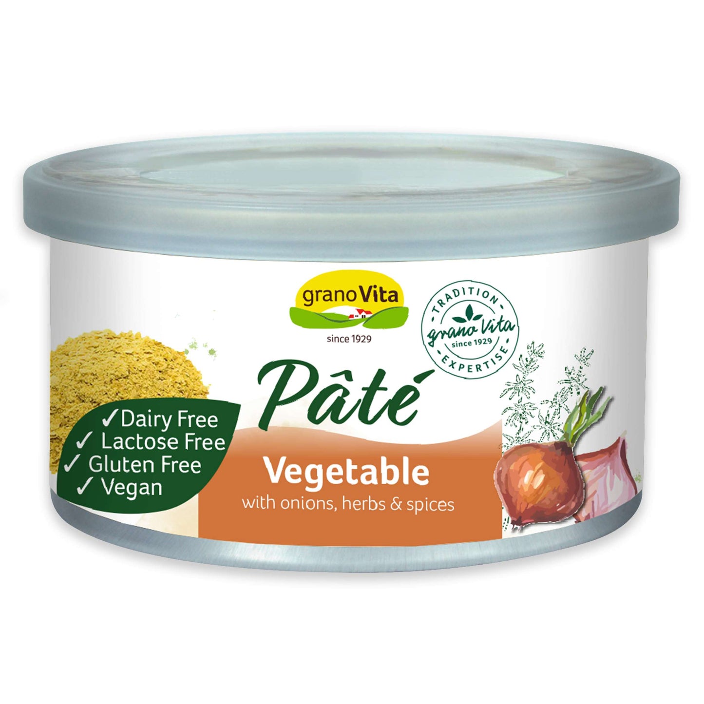 Granovita Vegetable Pate Tin - 125g