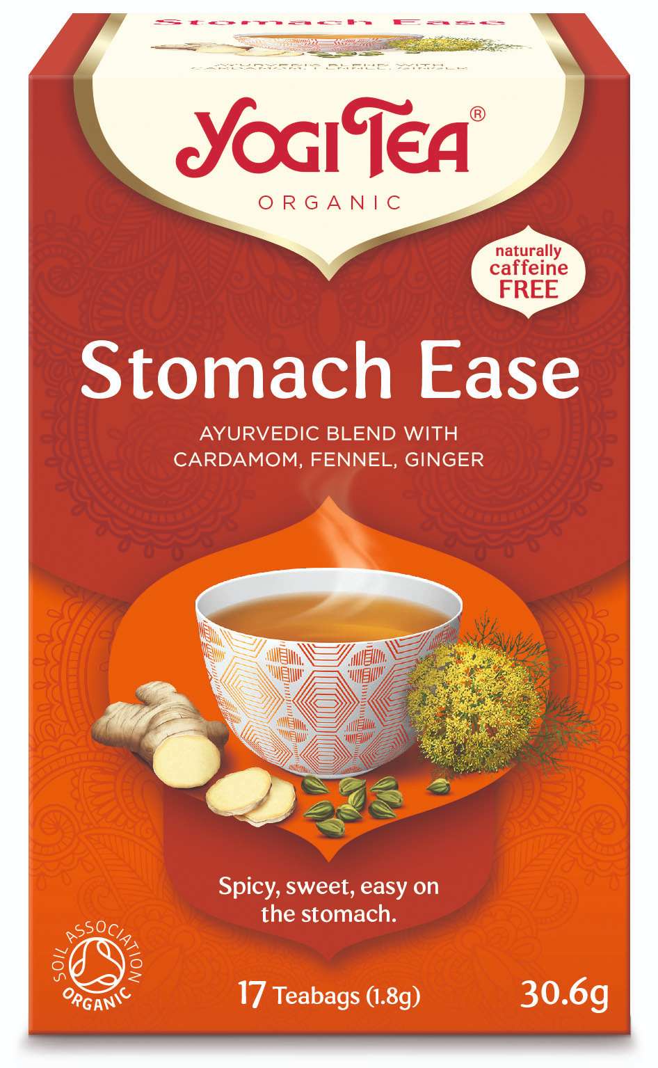 Yogi Tea Stomach Ease Organic - 17bags