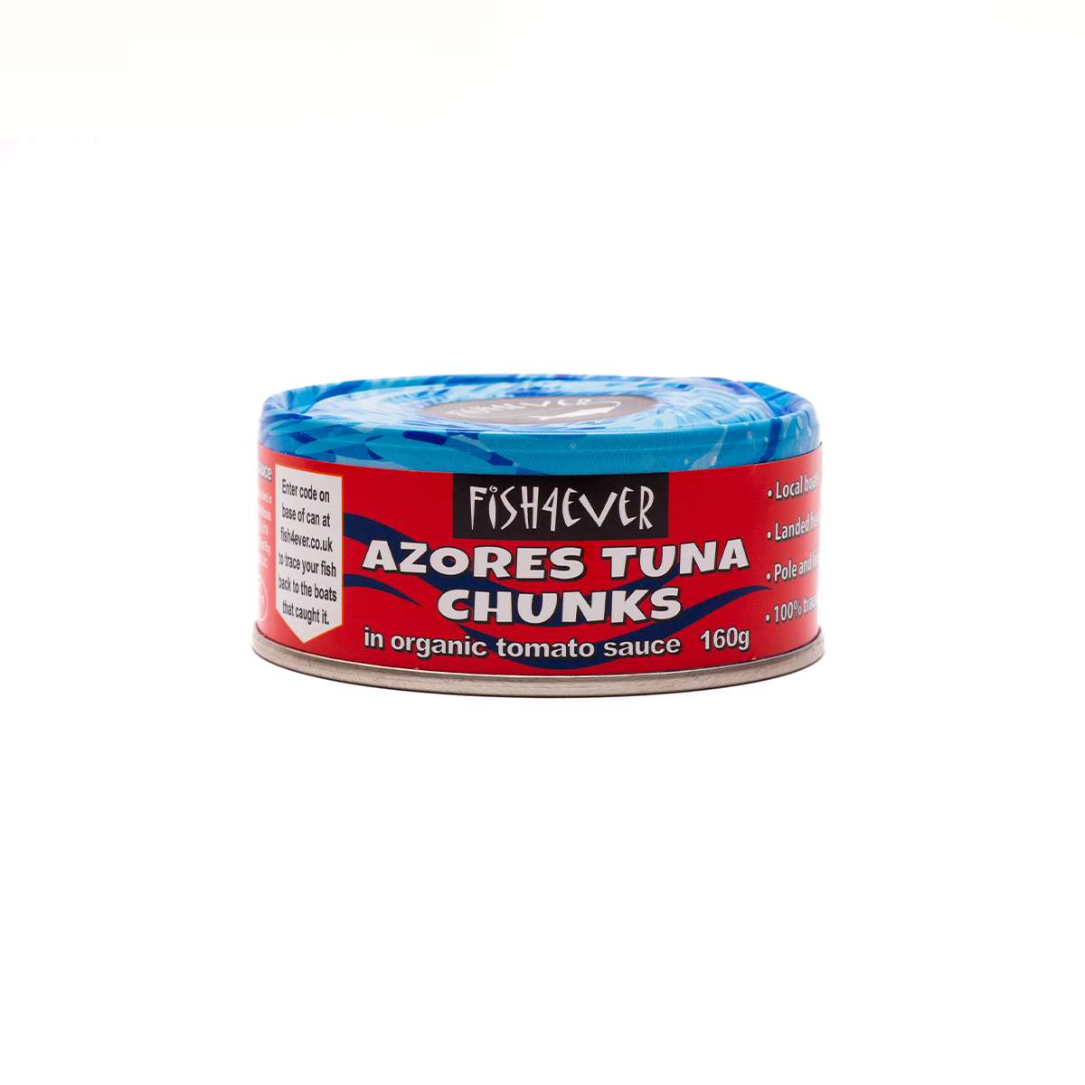Fish4ever Azores SJ tuna chunks in tomato sauce - 160g