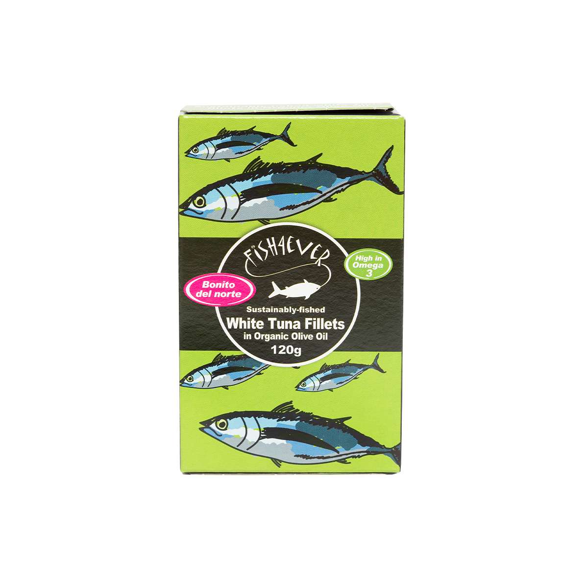 Fish4ever White tuna fish in org olive oil - 120g