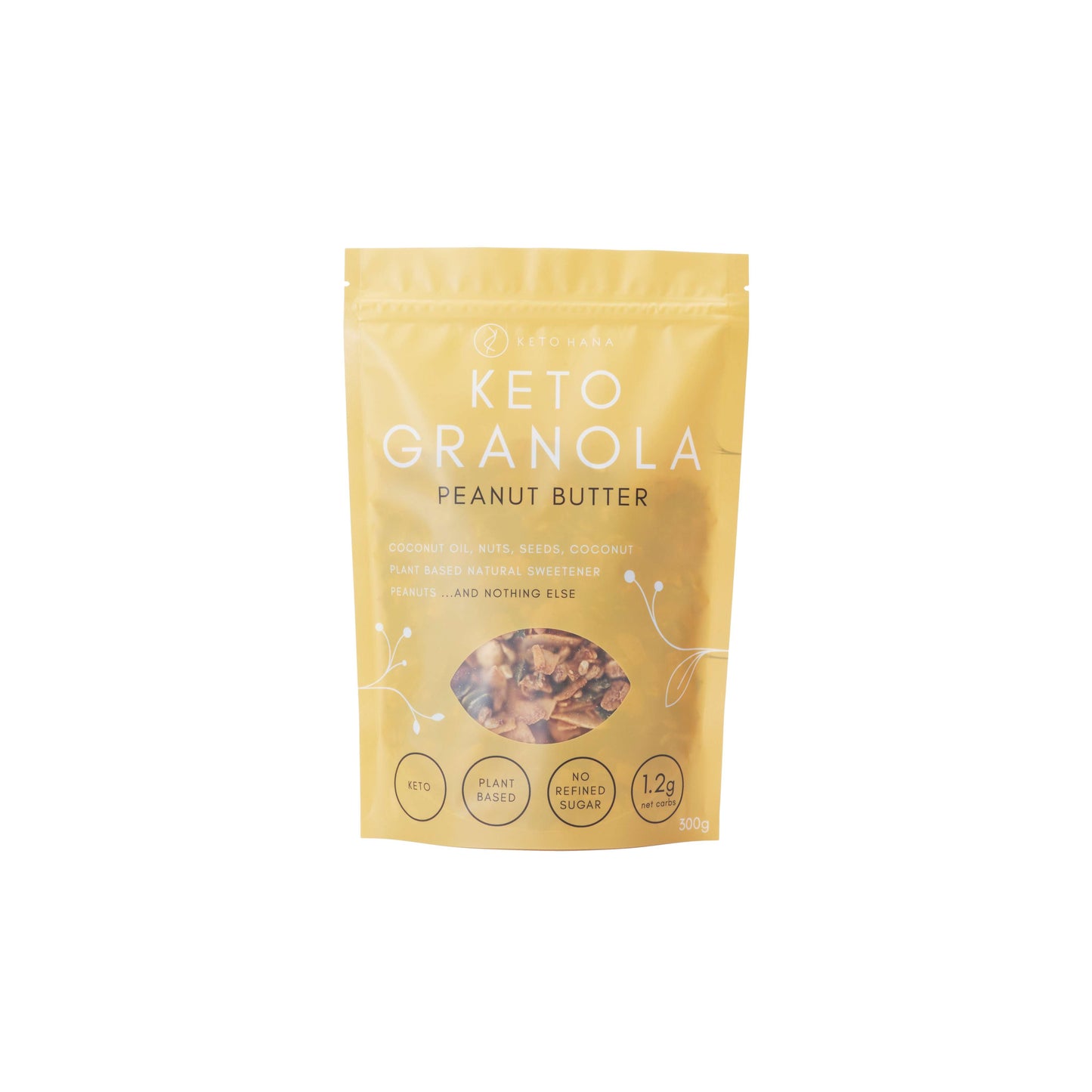 Keto Hana Peanut Butter keto granola - 300g